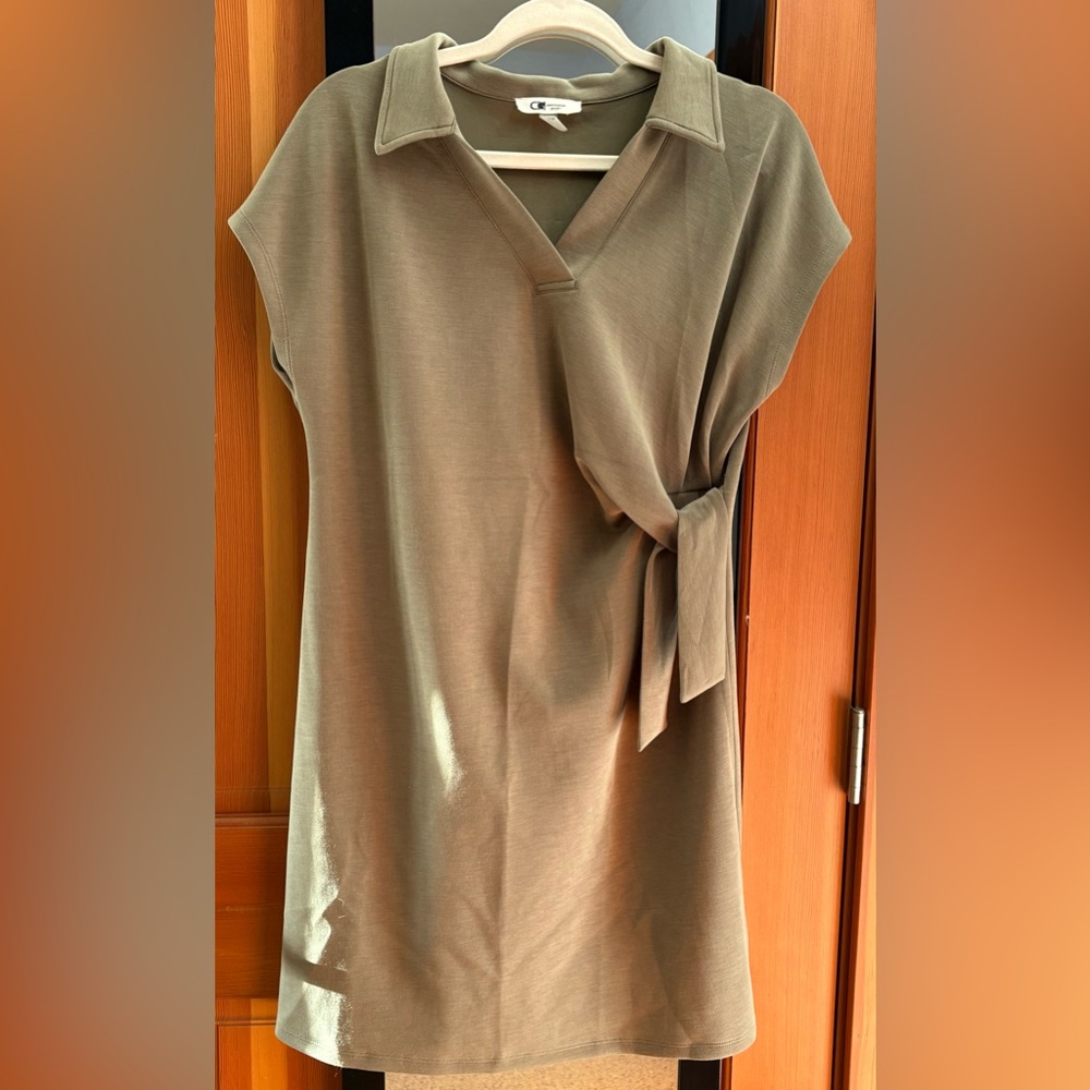 🌷Bye-Buy! Cable & Gauge Sport Dress Soft Olive Color Relaxed-fit Pullover - L - Picture 12 of 14
